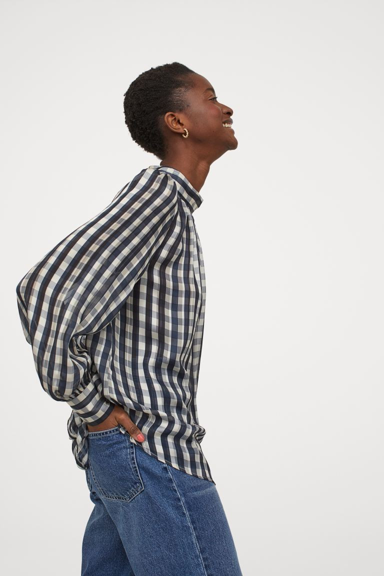 Wide blouse | H&M (UK, MY, IN, SG, PH, TW, HK)