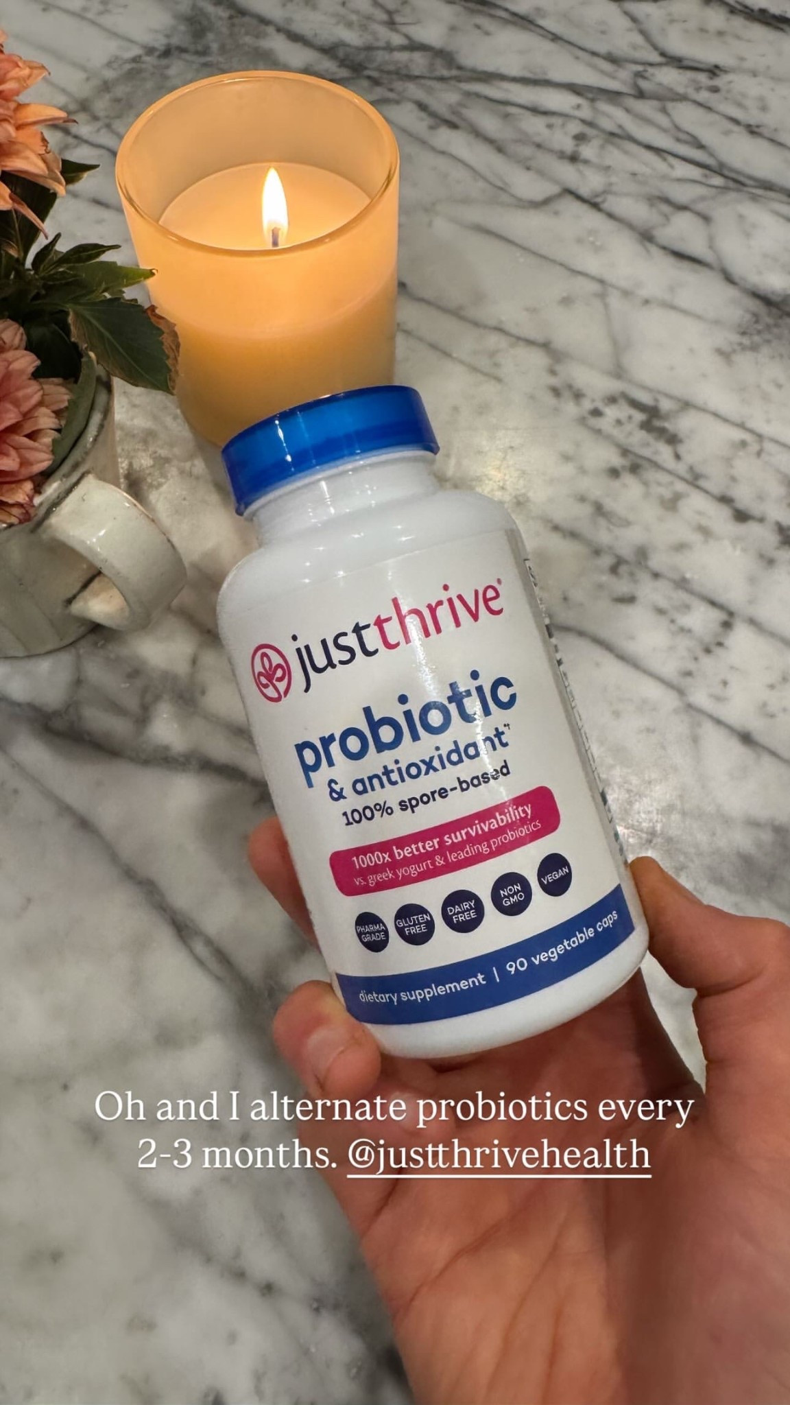 Currently using and loving these Just Thrive probiotic and antioxidant supplements!

#LTKBeauty