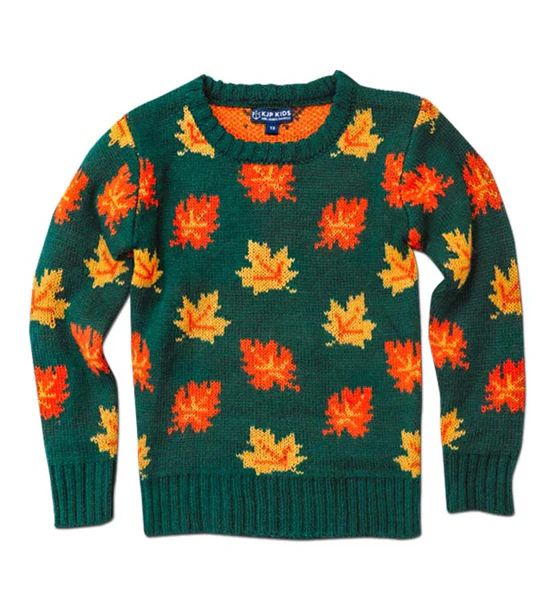 The Big Cozy Leaf Sweater - Kids | Kiel James Patrick