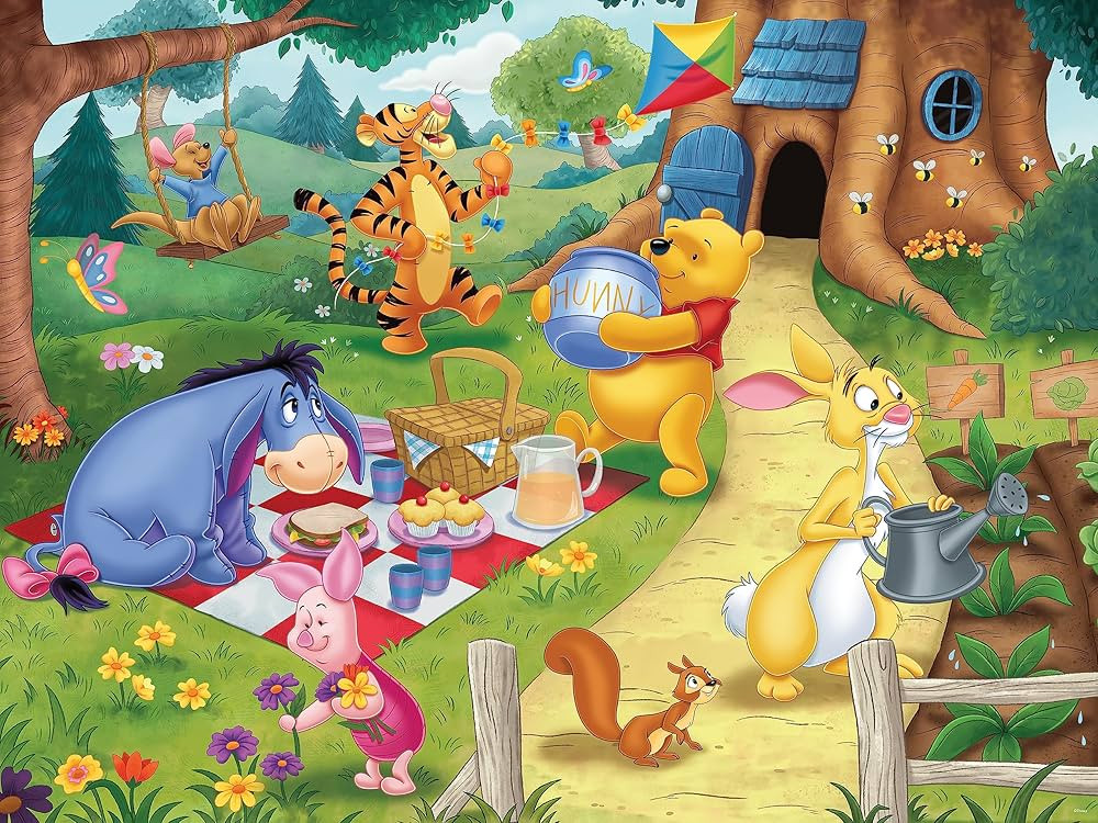 Ceaco - Disney - Together Time - Winnie The Pooh - 400 Piece Jigsaw Puzzle | Amazon (US)