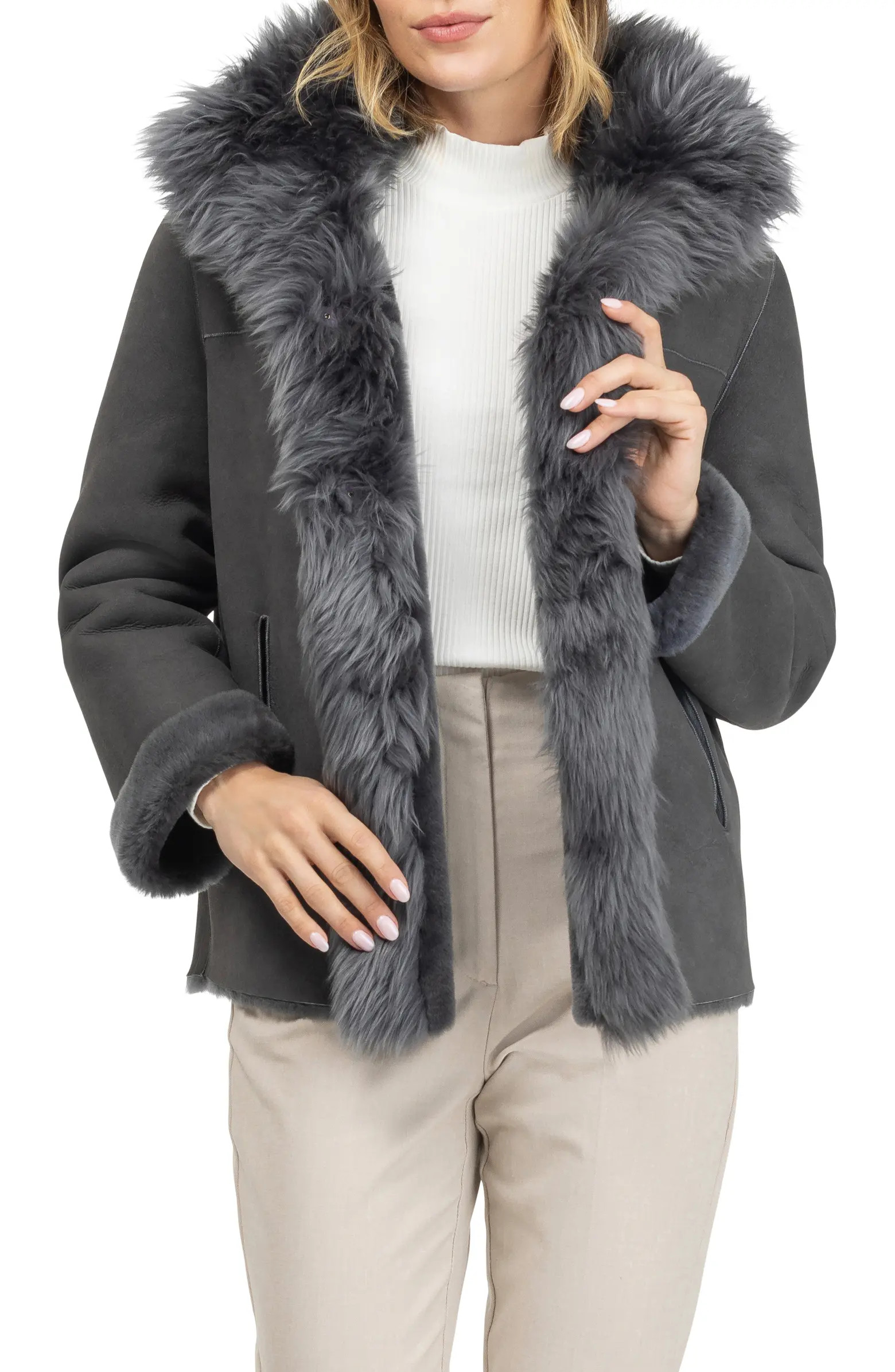 Merino Genuine Shearling Jacket | Nordstrom