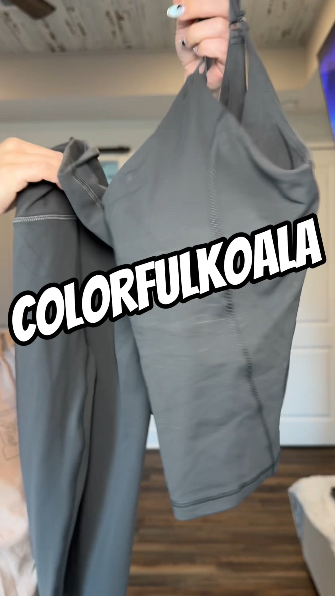 From their Dreamlux Collection!!!
If you're looking for affordable, buttery-soft athletic wear make sure to check out Colorfulkoala!! 
Use code Christon20 at checkout! 