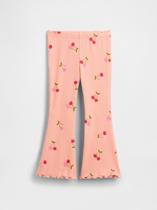 babyGap Pull-On Ribbed Flare Leggings | Gap Factory