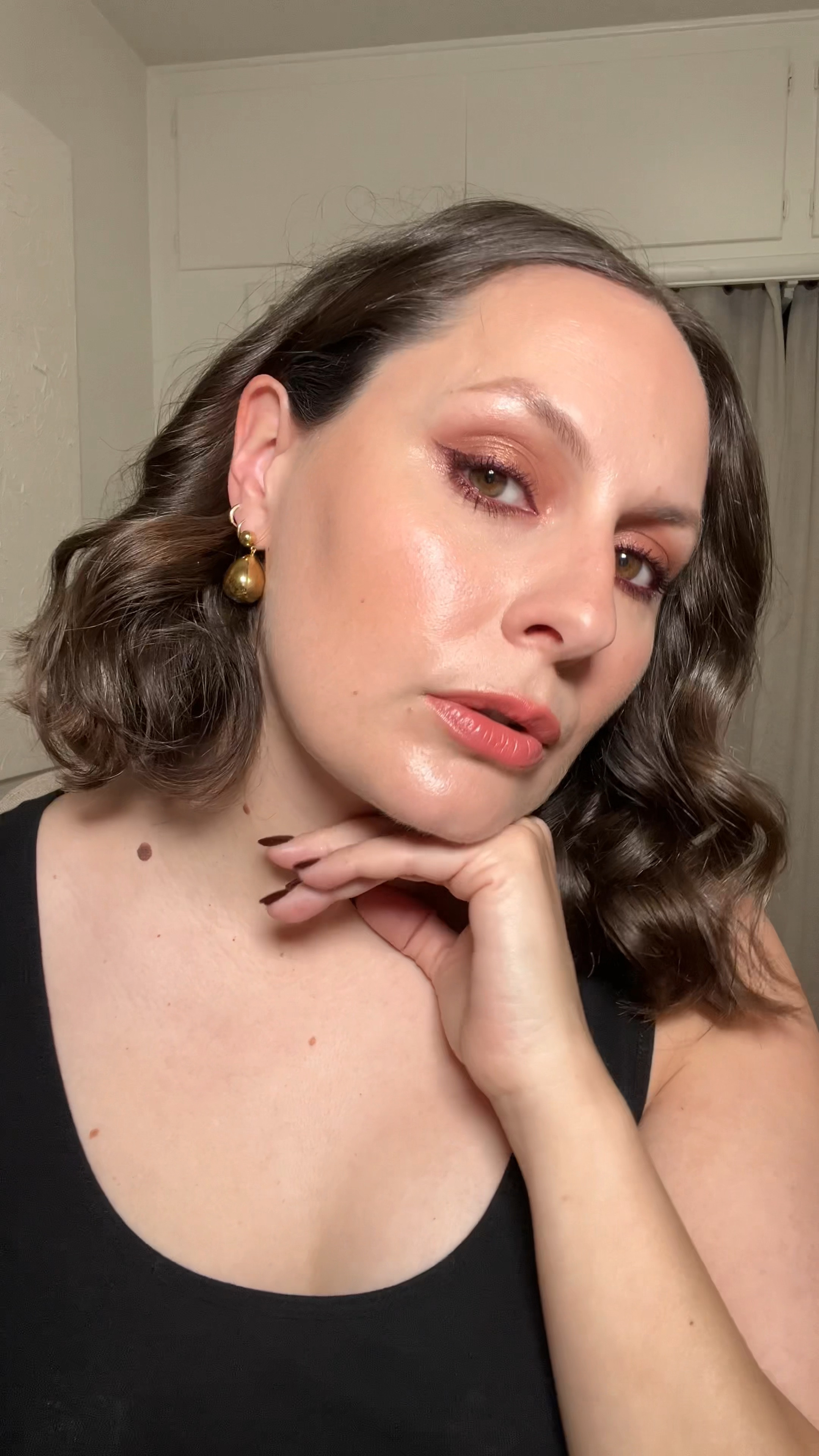 Red Smokey eye, brown Smokey eye, byredo makeup, 

#LTKVideo #LTKSeasonal #LTKbeauty