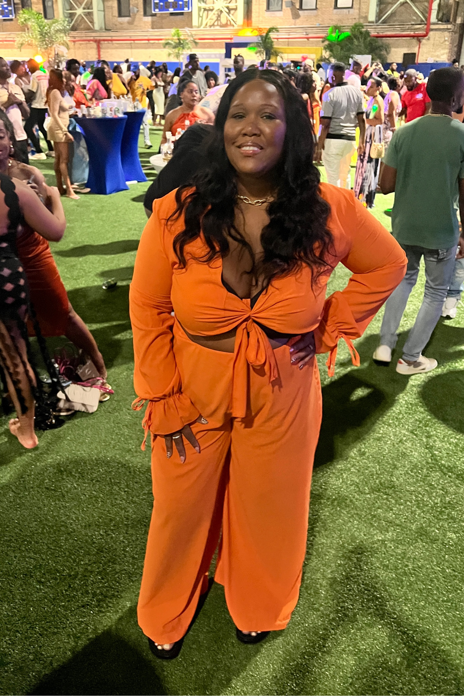 I love a good jumpsuit, and this one was perfect for any occasion.  

#LTKPlusSize #LTKStyleTip #LTKMidsize