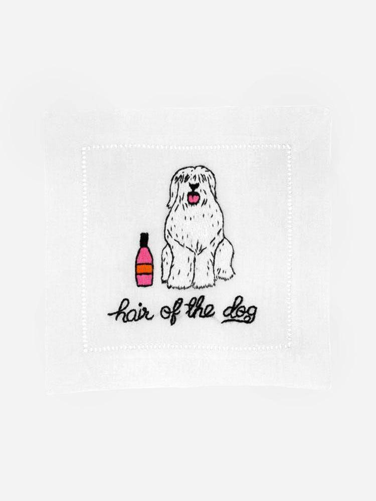 August Morgan Hair Of The Dog Cocktail Napkin Set | Saint Bernard
