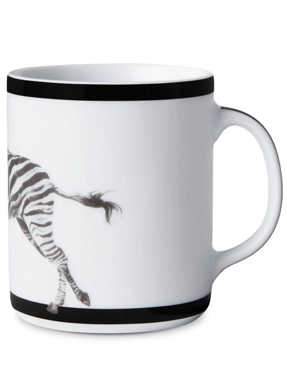 Dolce & Gabbana zebra porcelain mug - White | Farfetch Global