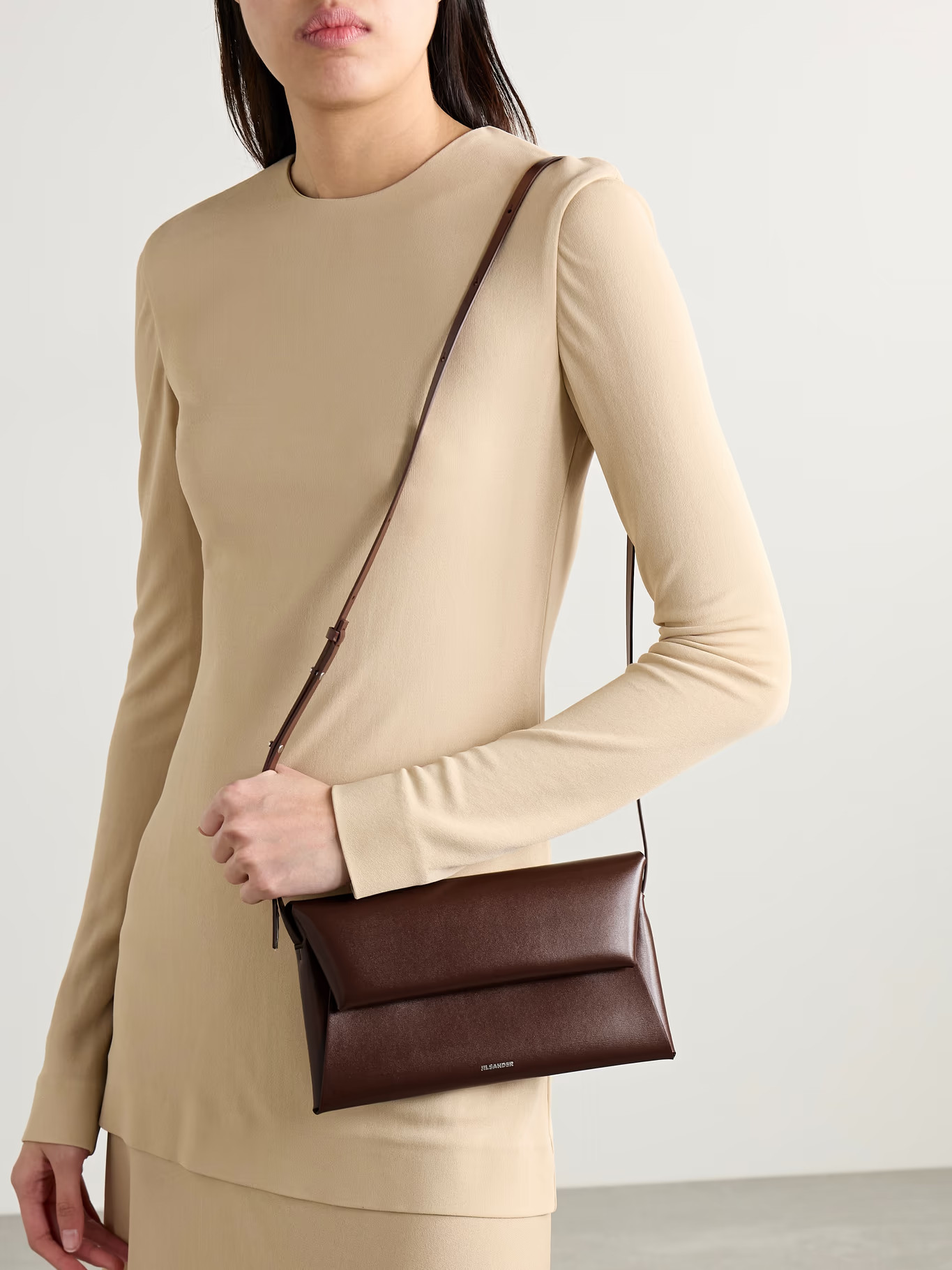 Padded leather shoulder bag | NET-A-PORTER APAC