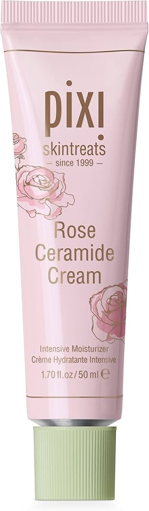 Pixi Beauty Rose Ceramide Hydrating Face Cream | Rose Infused Ceramide Daily Moisturizer | Ultra ... | Amazon (US)