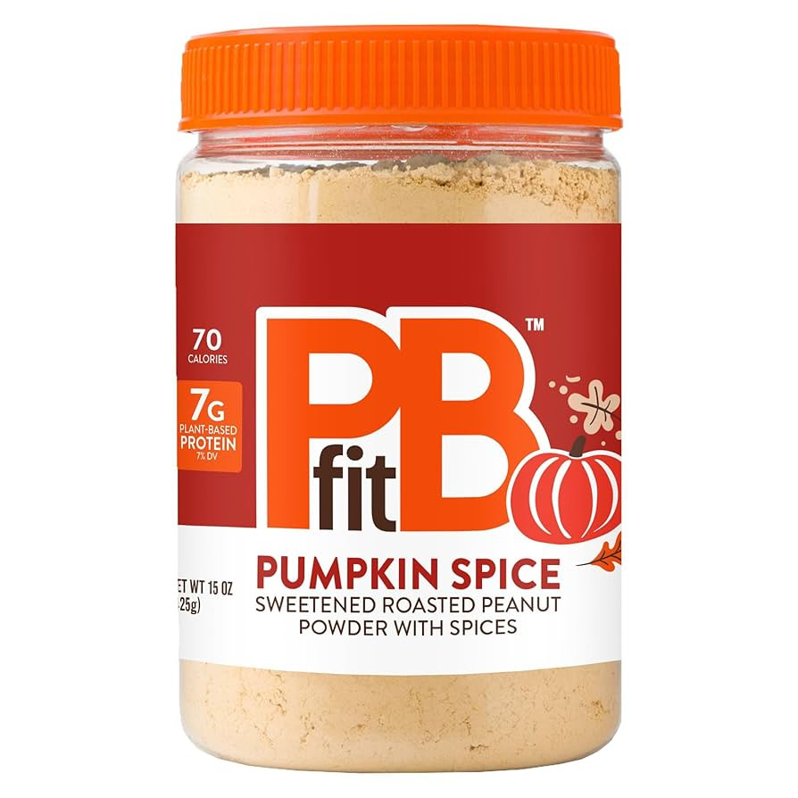 PBfit 15 Ounce Pumpkin Spice Peanut Butter Powder, Powdered Peanut Butter Spread From Real Roaste... | Amazon (US)