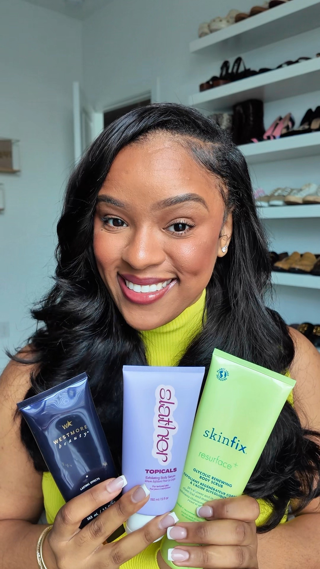 Body products to even tone and texture 

#LTKgrwm #LTKSwim #LTKselfcare