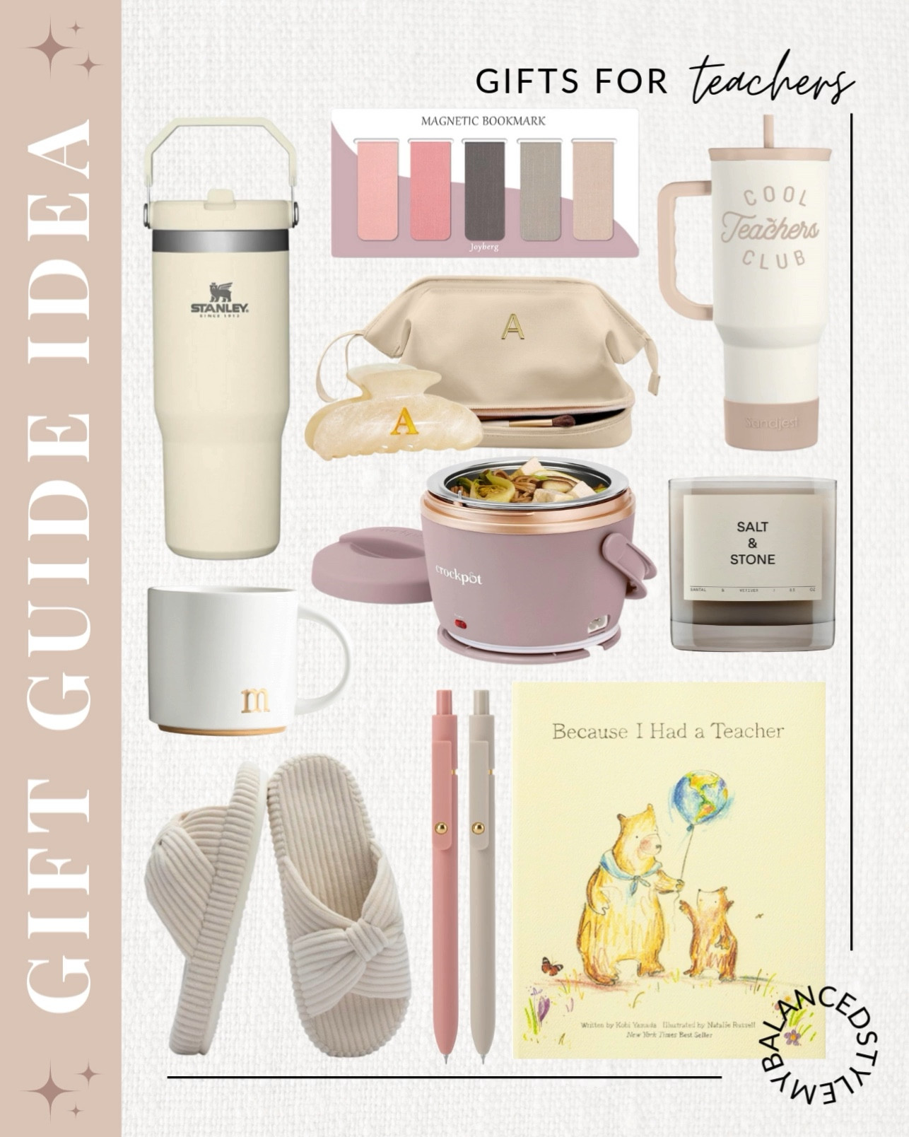 Amazon gifts for teachers

Personalized stationery
Classroom supplies bundle
Desk organization
Scented candles
Cozy coffee mugs
Gift cards
Self-care sets
Holiday treats
Inspirational décor
Tech accessories

#LTKHoliday #LTKGiftGuide #LTKSaleAlert