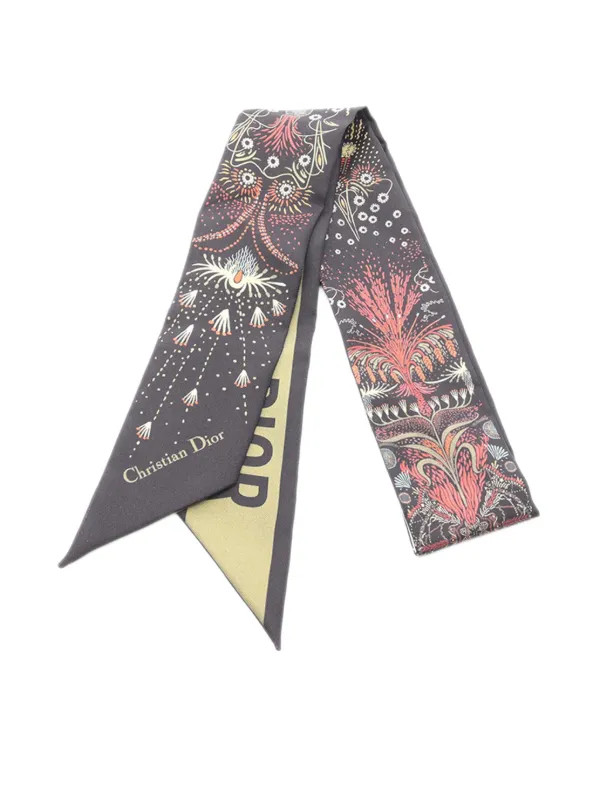 1990-2020 Printed Mitzah Silk Scarf scarves | Farfetch Global