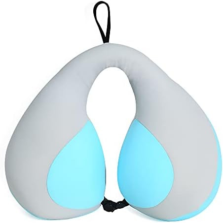 Baby Pillow for Car Seat Kids U-Shape Travel Neck Pillow Support Children Stroller Pillow Blue | Amazon (US)