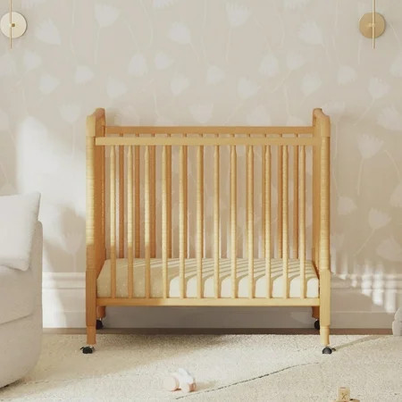 DaVinci Jenny Lind 3 in 1 Convertible Mini Crib in Honey | Walmart (US)
