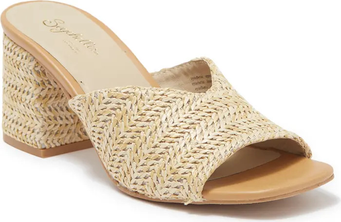 Rating 5out of5stars(1)1Persuasive Raffia Block Heel SandalSEYCHELLES | Nordstrom Rack