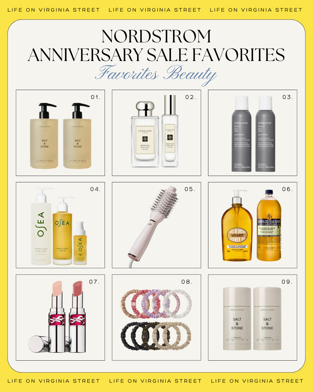 Some of my top beauty picks from the Nordstrom Anniversary Sale! From my favorite body wash and deodorant to my favorite cologne, silk hair ties and dry shampoo, you don't want to miss these items! #ltkbeauty #ltksalealert #ltkfindsunder50 #ltkfindsunder100 #ltkover40 #ltkseasonal #ltkstyletip  

 

#LTKSaleAlert #LTKFindsUnder100 #LTKBeauty