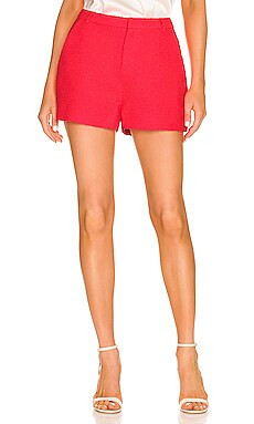 L'AGENCE Aneta Short in Diva Pink from Revolve.com | Revolve Clothing (Global)