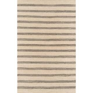 Novogratz by Momeni Montauk Lighthouse Charcoal 7 ft. 6 in. X 9 ft. 6 in. Indoor Area Rug MONTAMT... | The Home Depot