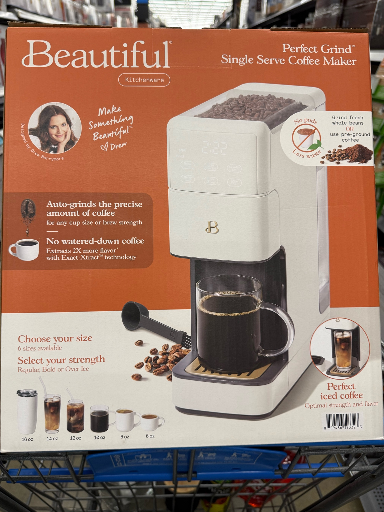 This Beautiful coffee pot does whole beans or pre-ground coffee! Multiple size and strength options! Elegant and functional!

#LTKHome