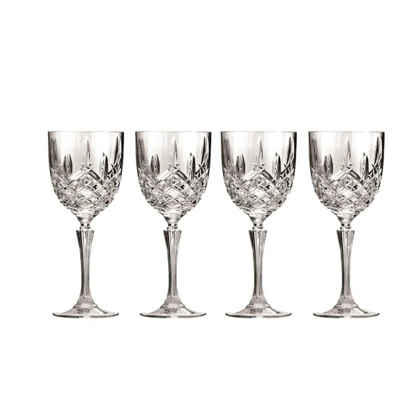 Marquis By Waterford Markham 4 - Piece Lead Crystal All Purpose Wine Glass Stemware Set | Wayfair North America
