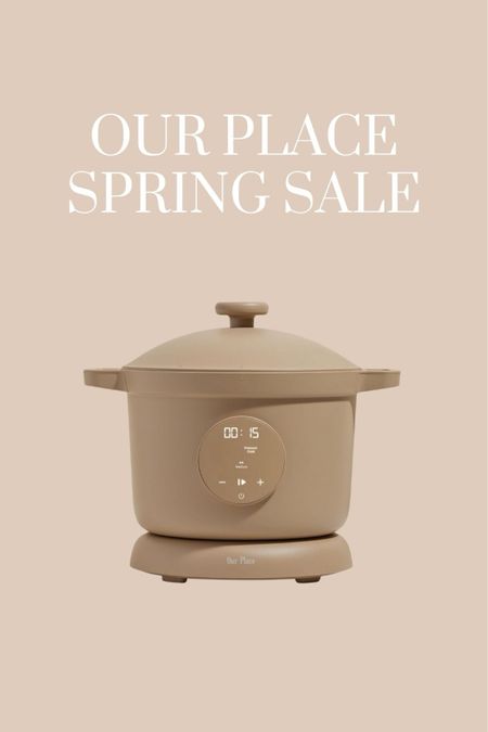 Our Place Spring Sale! They have non toxic appliances too! This Dream Cooker and the Wonder Oven are on my wish list! I have the Perfect Pan and Always Pan and love them! Non toxic cookware. 

#LTKsalealert #LTKhome