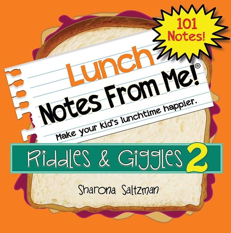Notes From Me! 101 Tear-Off Lunch Box Notes for Kids, Riddles & Giggles Vol. 2, Fun & Educational... | Amazon (US)