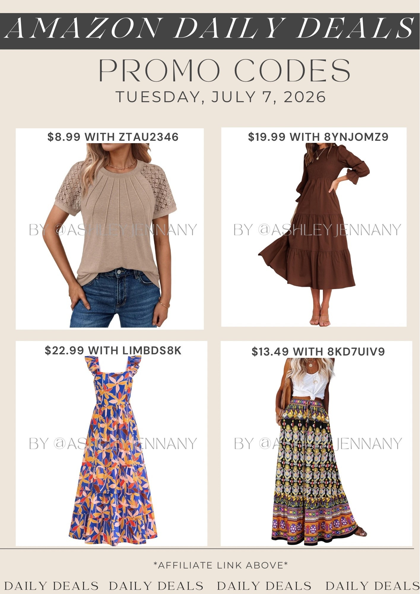 Amazon deals

#LTKSeasonal #LTKMidsize #LTKSaleAlert