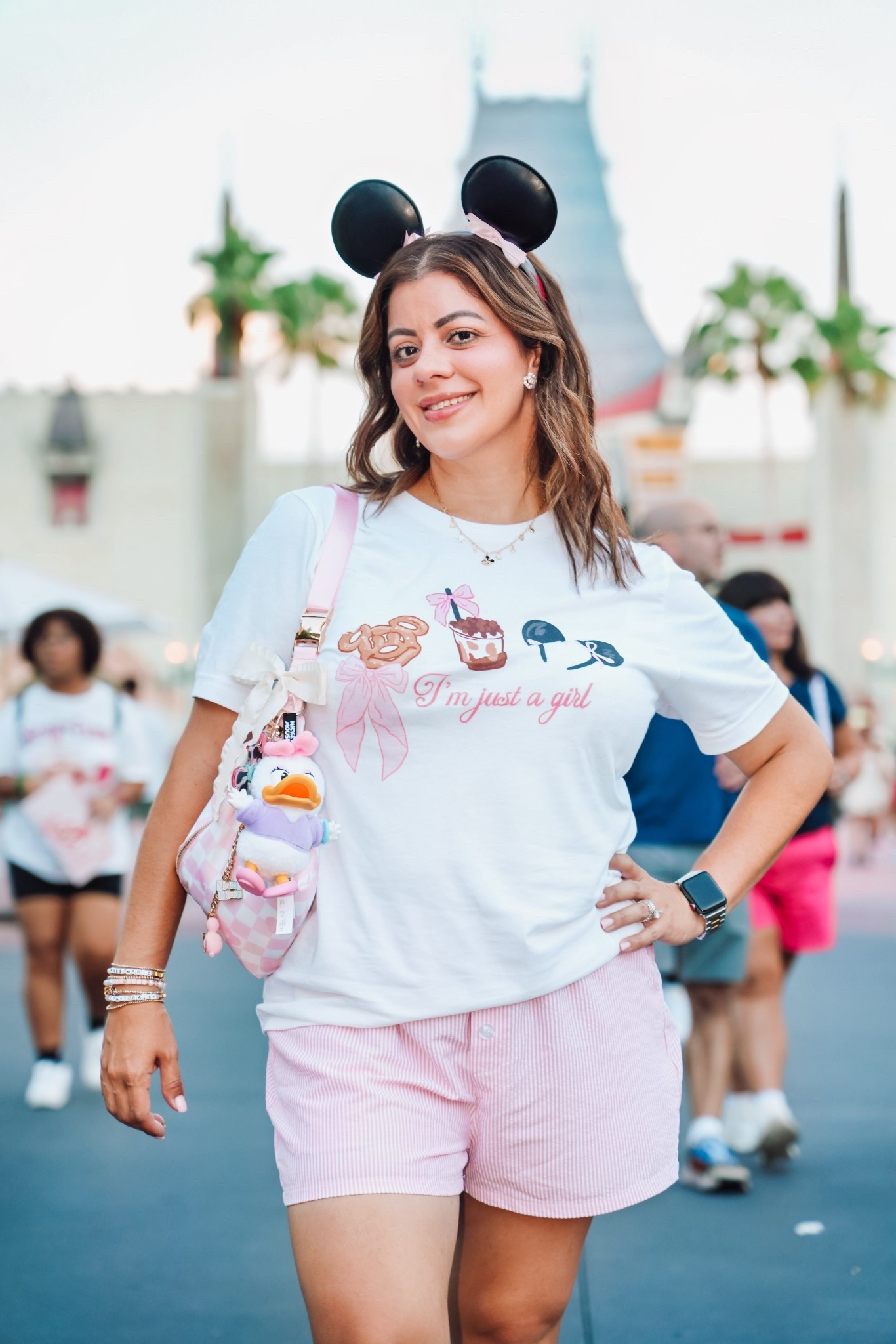 Girlie Pink Disney Minnie Mouse Outfit 