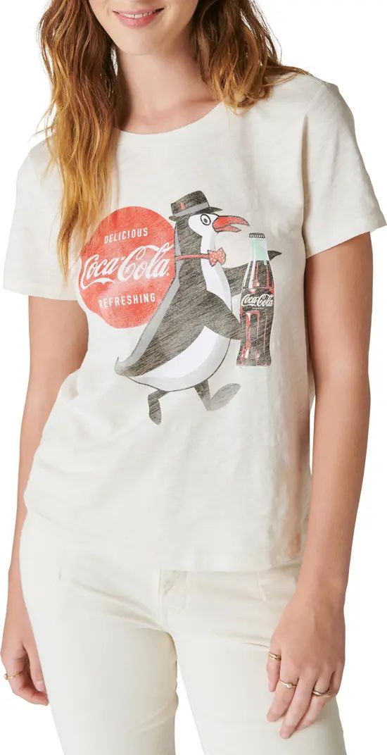 Lucky Brand Coca-Cola® Penguin Graphic T-Shirt | Nordstrom | Nordstrom