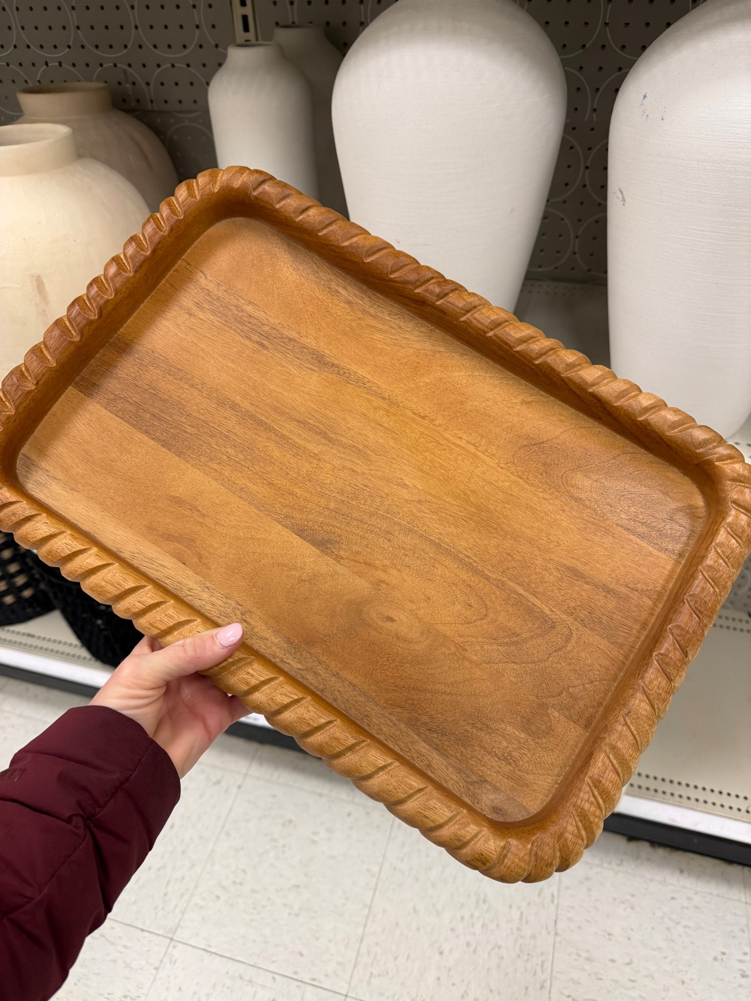 The perfect size decorative wooden tray! 

#LTKHome