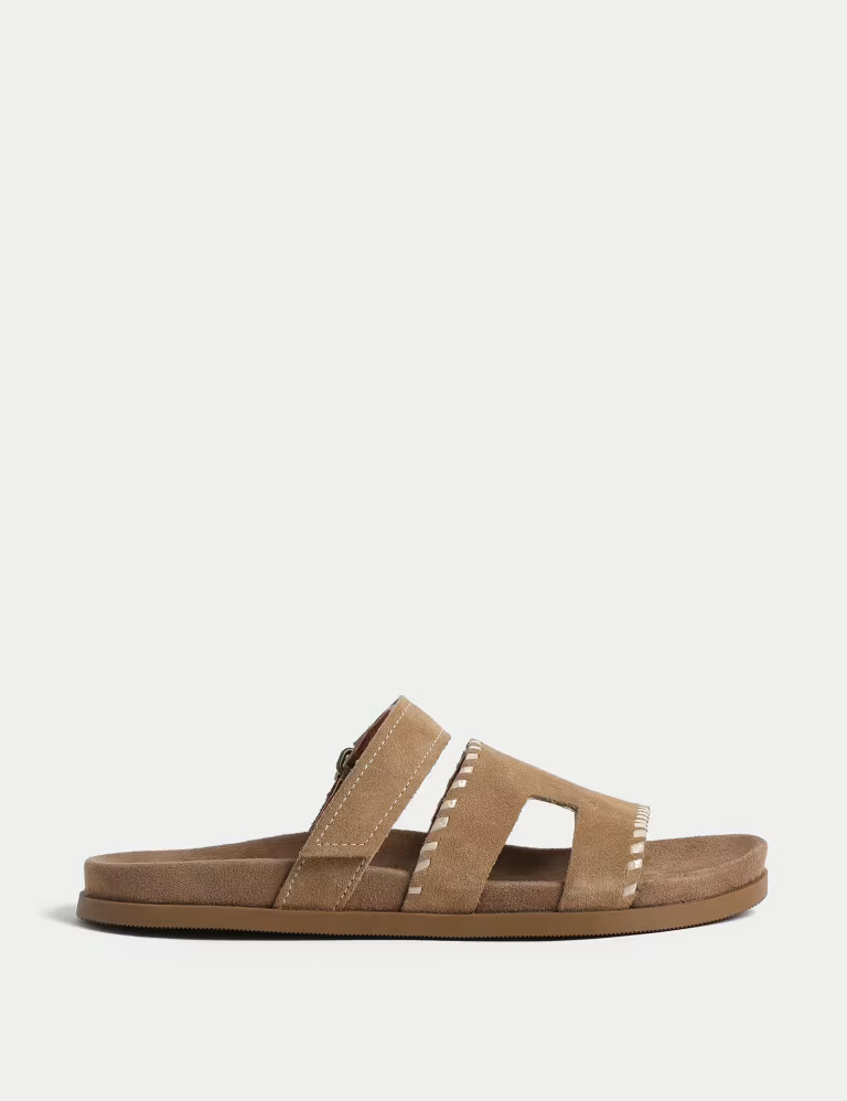 Suede Footbed Sandals | Marks & Spencer (UK)