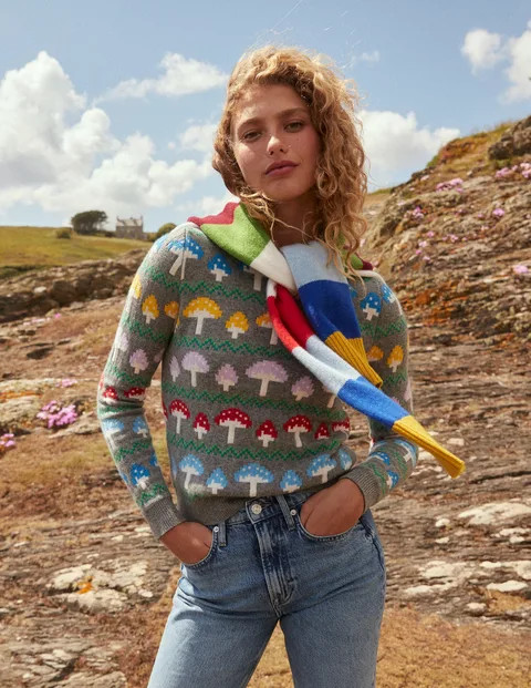 Edie Fair Isle Jumper | Boden UK