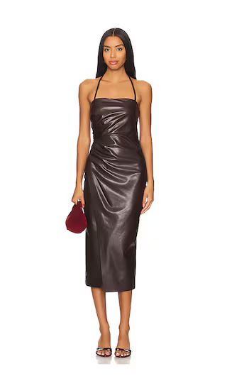 Charlotte Dress in Chocolate Plum | Revolve Clothing (Global)