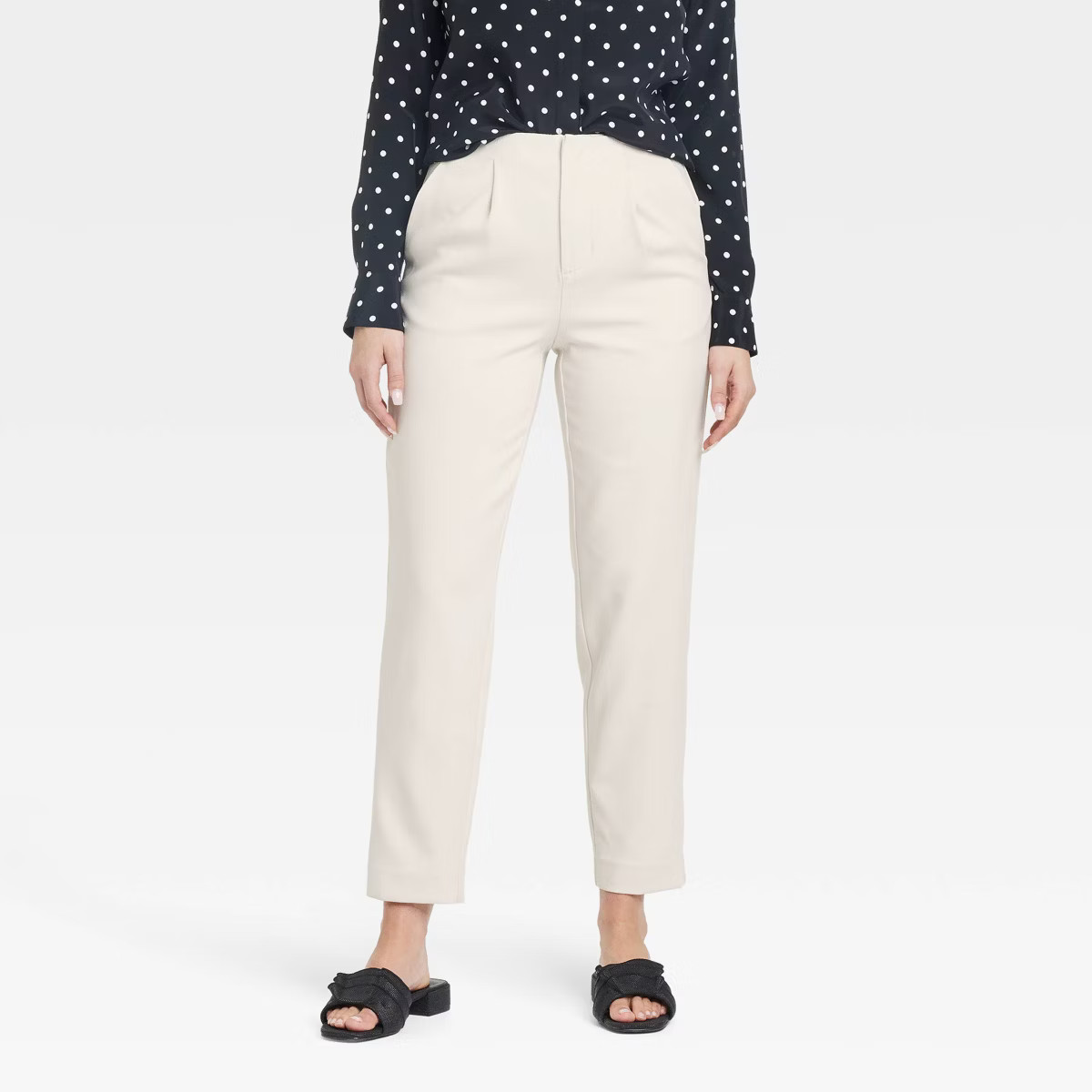 Women's High-Rise Tailored Trousers - A New Day™ | Target