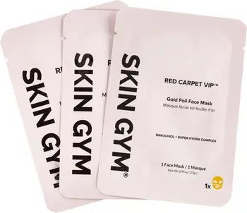 Skin Gym Red Carpet VIP™ Gold Foil Face Mask | Nordstrom | Nordstrom