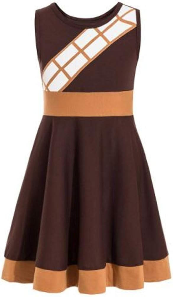 Chewbacca Costume for Kids The Last Jedi Costume Girls Dress for Toddler Star Wars | Amazon (US)