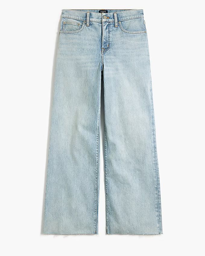 Wide-leg crop jean in all-day stretch | J.Crew Factory