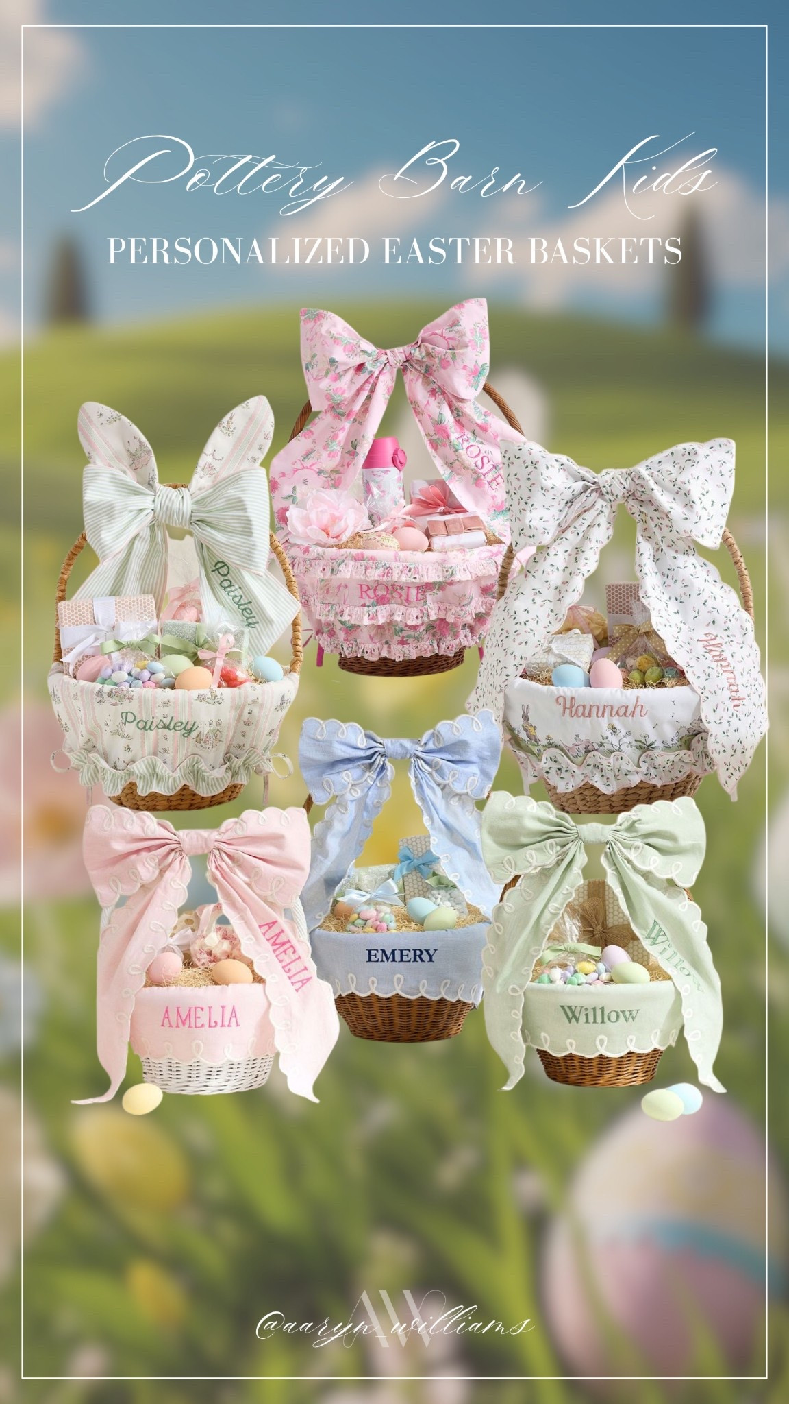 Personalized Easter baskets are officially my favorite spring tradition 🐰🌸 These Pottery Barn Kids baskets are timeless, beautifully made, and something you can reuse year after year. The sweetest keepsake for Easter morning and beyond 🤍

personalized easter basket, pottery barn kids easter basket, kids easter basket, monogram easter basket, heirloom easter basket, easter decor for kids, spring kids decor, personalized kids gifts

#LTKKids #LTKSeasonal