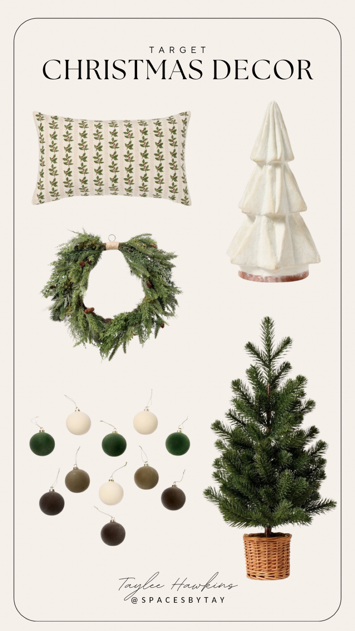 Christmas decor from Target 🎄

#LTKHoliday #LTKHome #LTKSeasonal