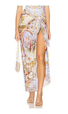 Camilla Long Sarong in Throne Games from Revolve.com | Revolve Clothing (Global)