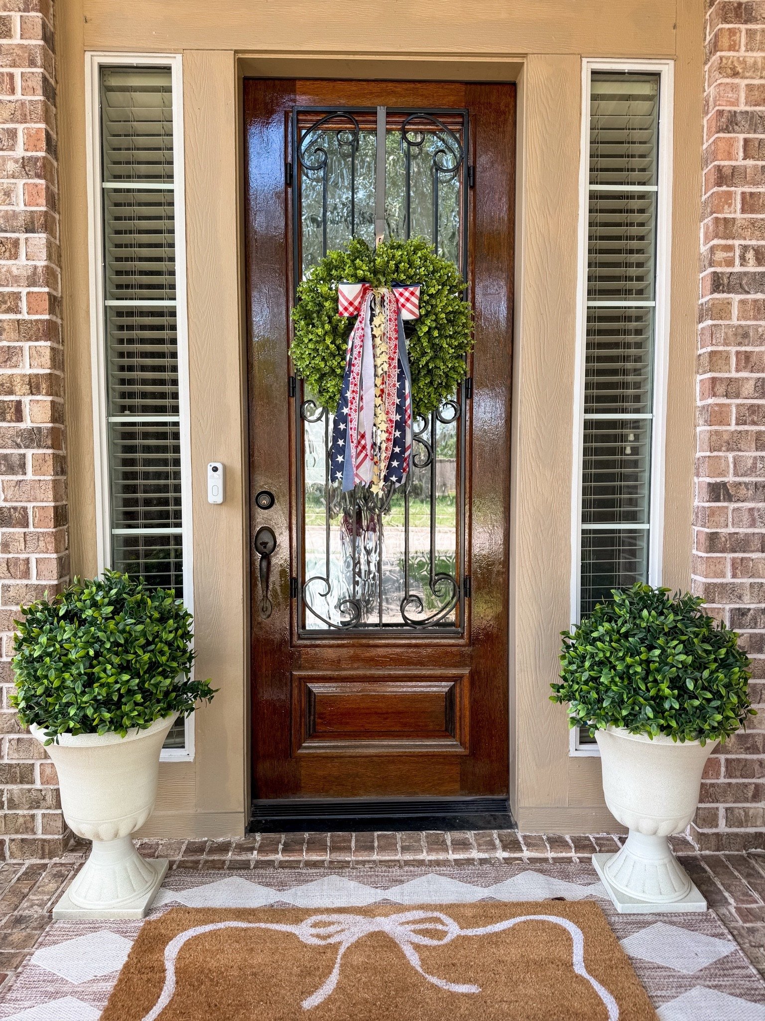 Americana front porch! Memorial Day, summer decor, 4th of July

#LTKSeasonal #LTKHome