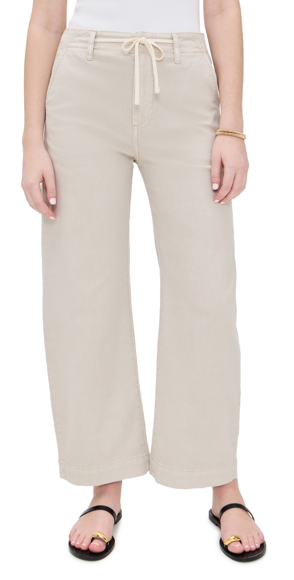 PAIGE Arellia Ankle Jeans with Tie Vintage Pumice Stone 23 | Shopbop