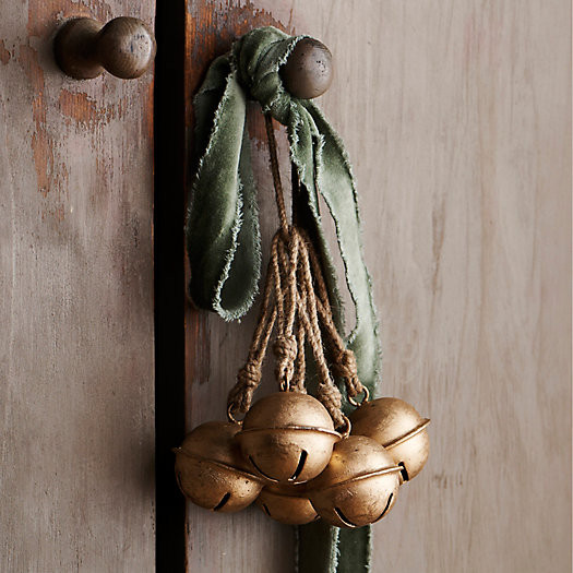 Gold Jingle Bells, Set of 5 | Terrain