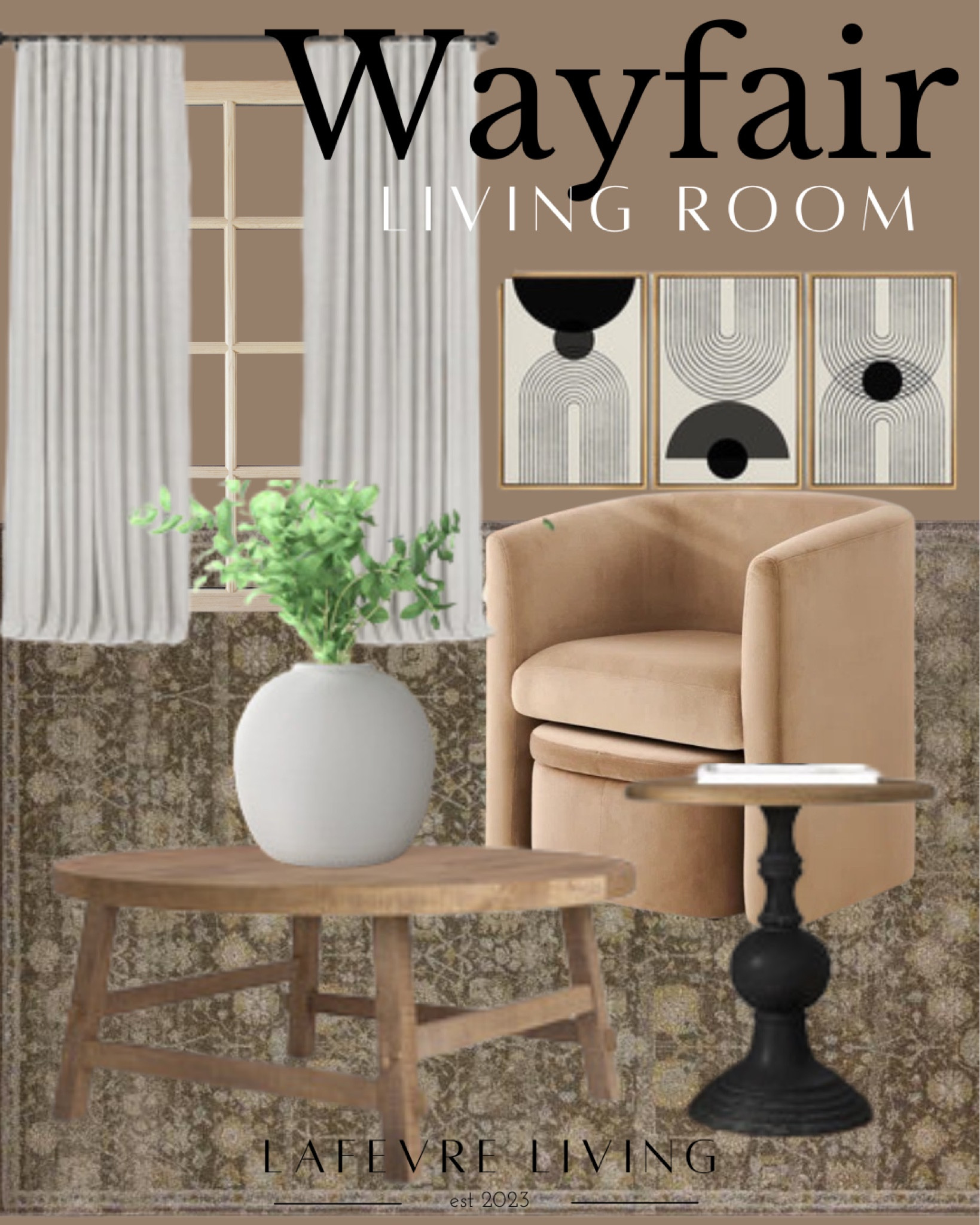 Living Room Decor | Neutral Living room | Living Room Design | Wayfair Deals

#LTKhome #LTKsalealert #LTKstyletip