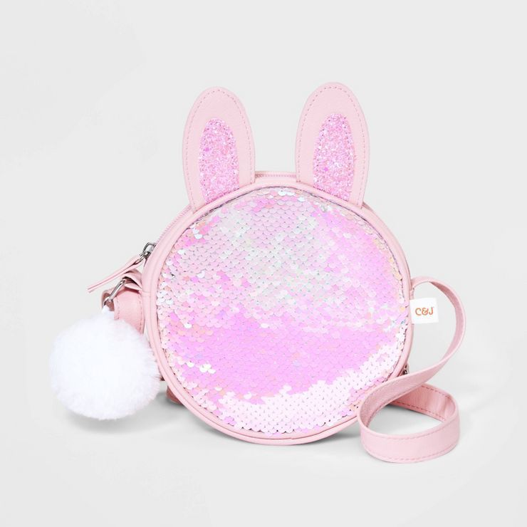Girls' Sequin Bunny Crossbody Bag - Cat & Jack™ | Target