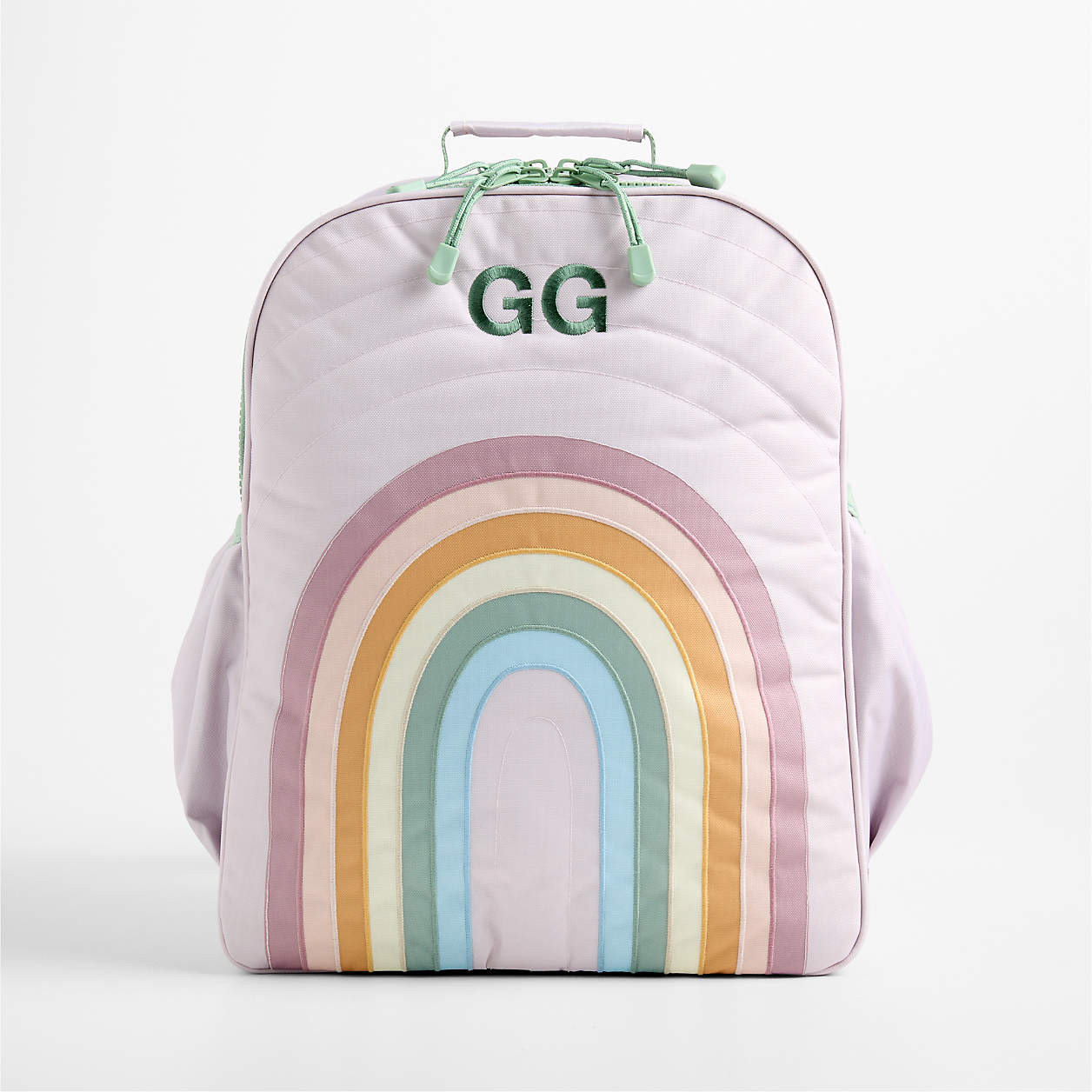 Asha Rainbow Large Kids Backpack with Side Pockets + Reviews | Crate & Kids | Crate & Barrel