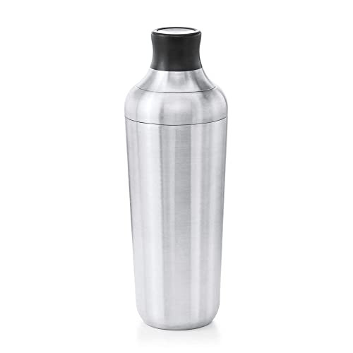 OXO Steel cocktail shaker with built-in strainer