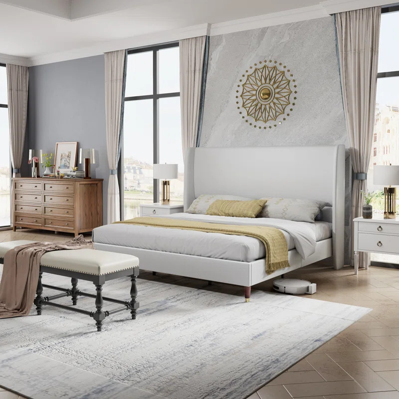Belo Upholstered Platform Bed | Wayfair North America