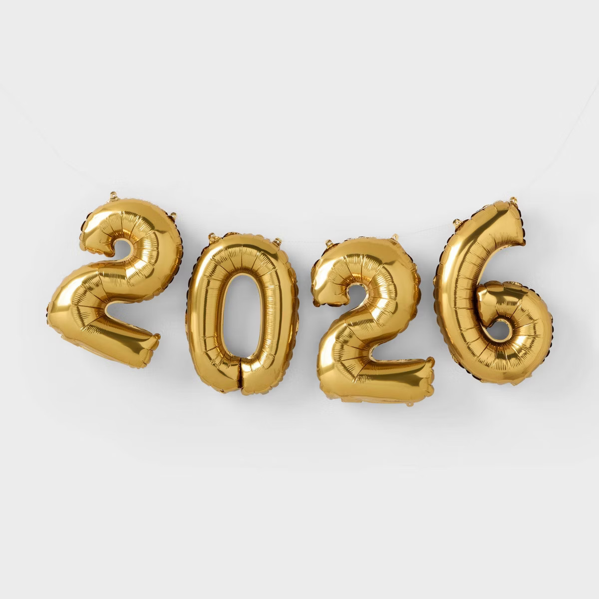 New Year's Eve '2026' Gold Foil Balloon Banner - Spritz™ | Target